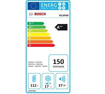 Bosch KIL18V60 spotřeba energie